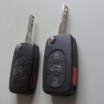 Audi TT original and duplicate key fobs