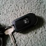 Honda Accord key fob full shell replacement, showcasing the outer casing with the Honda emblem.